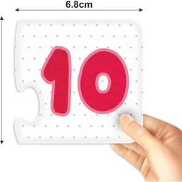 lattice Counting 2 Pieces Learning Pack Jigsaw Puzzle Pre School Puzzle Toys image 3