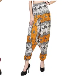 narnari Printed Rayon Women Harem Pants-picture-39