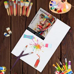 artixtra White Canvas board Cotton Medium Grain Board Canvas (Set of 2) image 5