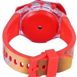 elhify Gift For Kids Cute Cat Glowing Light and Disco Music Digital Watch for Kids Digital Watch - For Boys & Girls 3D Action Figure Iron Music Face Based Toy Design Digital Glowing & Music Watch image 4