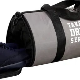 mr collection 20 L Gym Duffel Bag - water resistant premium quality sports bag with separate shoe compartment - Grey-picture-15