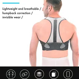 coif Pain Relief Body Posture Trainer Belt For Correct Neck, Shoulder and Back Spine Posture Corrector image 4