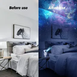 NTH Astronaut Star Galaxy Projector Light 360 Degree Adjustable Head_SLC188 Table Lamp image 4