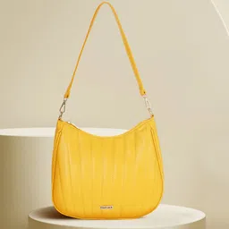 fastrack Women Yellow Shoulder Bag image 1