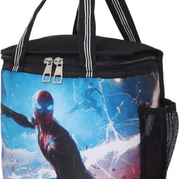 zadinga Lunch Bag Spriderman Printed Character insulated Tiffin Bag Waterproof Lunch Bag-picture-9