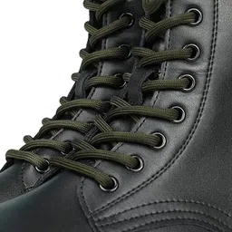 XERUS shoe lace Round Army Green 120cm 3pair boot hiking sport Shoe Lace image 2