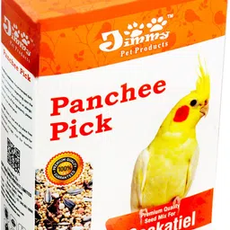 jimmy Panchee Pick Cockatiel 3.6 kg (3x1.2 kg) Dry Adult Bird Food image 4