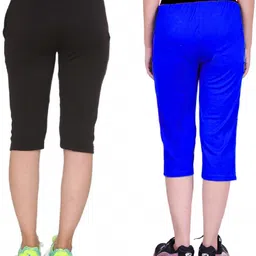 feelblue Solid Men Three Fourths image 2