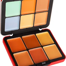 flengo; made for you 12 Color Always Right Base Concealer and Color Corrector Contour Palette Concealer-picture-24