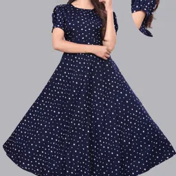 premarth Crepe Stitched Flared/A-line Gown image 4