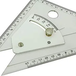 diplomat Adjustable Set Square/Architecture Set Square 45 to 90 Degree - 12" Analytical Scale image 2