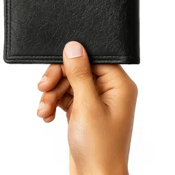 kymmo Men Casual, Evening/Party, Formal, Travel Black Artificial Leather Wallet image 4