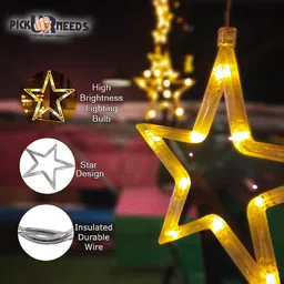 Pick Ur Needs 138 LEDs Multicolor Star Light Flickering Smart Lighting For Home Decor image 2