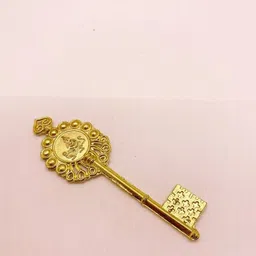 splice Kuber Kunji For Money And Prosperity Plated Yantra (Pack of 1) Brass Yantra image 1