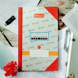 neelgagan Platinum Notebook ,Register Size (19.5 cm x 31.7 cm) Hardbound P-2 Regular Notebook Single Line Notebook (Hindi) 192 Pages image 3