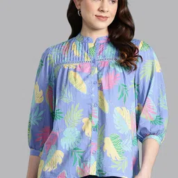 kavisaa Casual Regular Sleeves Printed Women Multicolor Top-picture-13