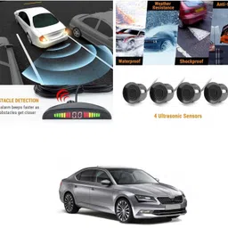 pecunia Parking 0192 DIY LED Car Reverse Sensor Kit with 4 Sensors & Buzzer Alarm Parking V3 Parking Sensor-picture-10