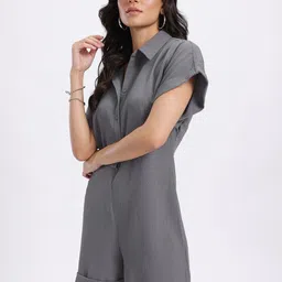 glitchez Self Design Women Jumpsuit image 5