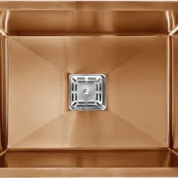 migsa 24 X 18 X 10 Handmade Kitchen Sink Sound Proof Single Bowl Stainless Steel Matt Finish F_153 Vessel Sink-picture-23
