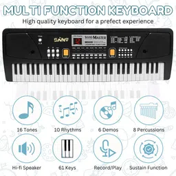 snm97 61 key Piano Keyboard Toy for Kids, Piano Keyboard For Kids, SN26 image 5