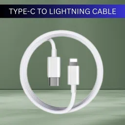 IMPLEXMART Lightning Cable 1 m USB C to (Lightning Cable) Mobile Charger Cable for iPhone14/13/12/11 SeriesW48-picture-10