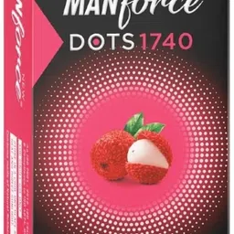 LITCHI FLAVOUR DOTS 1740 EXTRA DOTTED Condom-image-0