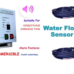 AdonElectronics Water Level Controller with 2-Float & Alarm for START/STOP ButtonTypeSubmersible Wired Sensor Security System image 4