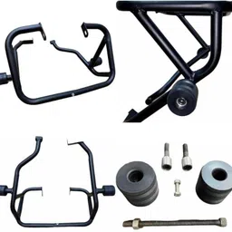 auto mt CRASHGUARD LEGGUARD with Frame Slider for Yamaha MT 15 MT-15 Bike Crash Guard-picture-23