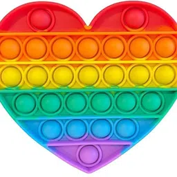 littlewish star and heart puppet fidget push pop toy for kids image 4