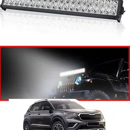 ccmm Universal White High Beam 40LED Bar Light For Vehicle With Clamp-168 Headlight Car LED for Skoda (12 V, 55 W)-picture-41