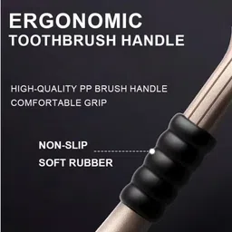 rose kuli 3 Side Deep Clean Toothbrush for Adults,Soft Bristles,Tongue Teeth And Gum Care Extra Soft Toothbrush image 4