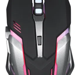 ENTWINO 6 Buttons Gaming Mouse Up to 3200 DPI With RGB Lights, For Gamers and Developers, GRENADE. Wired Ambidextrous OpticalGaming Mouse image 2