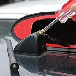 shop buy Shark Fin Roof top Signal Receiver for Hyundai I10 Grand 2017 Black Car Antenna Shark Fin Roof top Signal Receiver for Hyundai I10 Grand 2017 Black Car Antenna Satellite Vehicle Antenna image 2