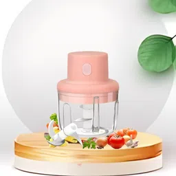 clairbell Mini Electric Chopper Rechargeable Food Processor with Liquid CoolingSystemMN125 Electric Vegetable & Fruit Chopper-picture-22
