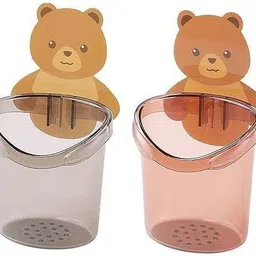 shreejee Wall Mounted Penguin Design Self-Adhesive Hanging Organizer x2.970 Regular Organizer-picture-32