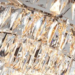 baslash 400 MM Black Mamba Round Chandelier For Living Room Bed Room Chandelier Ceiling Lamp image 3