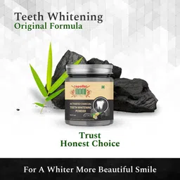 apollo noni Charcoal Teeth Whitening Powder for Natural Teeth Whitening |Fight Cavities Teeth Whitening Kit image 2