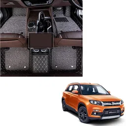 insure automotive Leatherite 7D Mat For Maruti Suzuki Vitara Brezza-picture-12