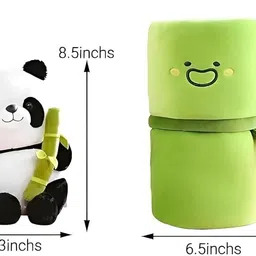 vibefly Panda Bamboo Soft Toys For Kids Playing Teddy Bear - 30 cm-picture-13