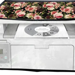 JMT Printer Cover For HP Laserjet Ultra MFP 134A Printer (Black Rose Print) Printer Cover-picture-12