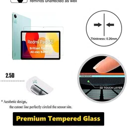Vetrivel Tempered Glass Guard for Redmi Pad SE 11 inch image 4