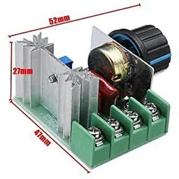 trustech PZIN14008967 Imported High-Power 2000W SCR Voltage Regulator Dimmer Speed Temperature Controller -02 Electronic Components Electronic Hobby Kit image 4