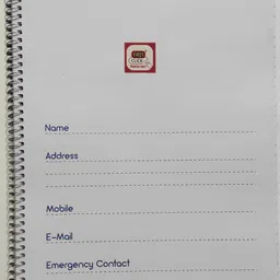 first click A4 SPIRAL NOTEBOOK 6-in-1 Multi Subject NOTE BOOK A4 Notebook Both Side Ruled 202 Pages image 3