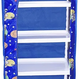 looknsnap Baby 6 Shelve Unbreakable Material PVC Collapsible Wardrobe-picture-23