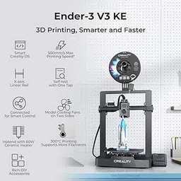 wol3d Creality Ender 3 V3 KE 3D Printer with 500mm/s MAX Printing Speed 3D Printer image 3