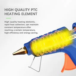 atrocitus 20W Mini Glue Gun With 30Pcs Glue Stick+Utility Knife for DIY and craft Paper Crafting Tool image 2