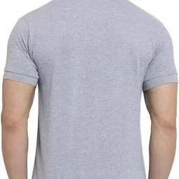 sm shayam creation Pack of 2 Men Printed Polo Neck Polycotton Multicolor T-Shirt image 5