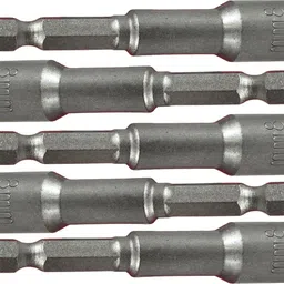 digital craft 5Pcs 8mm Magnetic Hex Nut Driver Bit Set 65mm Socket for Drill & Drivers Socket Set-picture-37