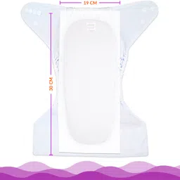 bembika Bamboo Diaper Liners Disposable, Chlorine Free, Compostable, Dye Free, Cloth Diaper Insert Liner, 100 Sheets image 3