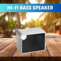 YAROH M406 (PORTABLE WIRELESS SPEAKER) Crystal Clear Sound With Long Life BatteryJ487 5 W Bluetooth Laptop/Desktop Speaker-picture-19